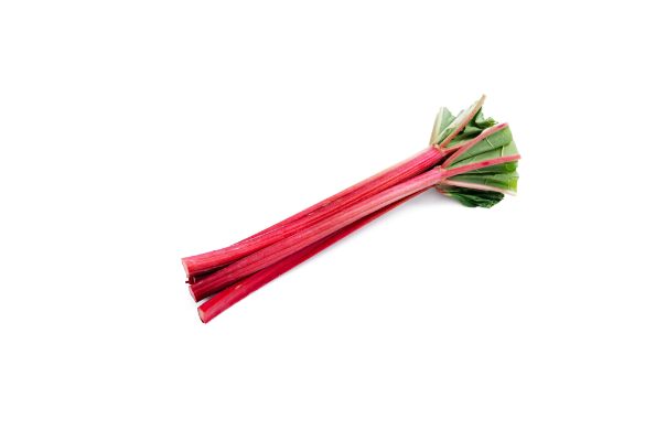 Rosy Red Rhubarb