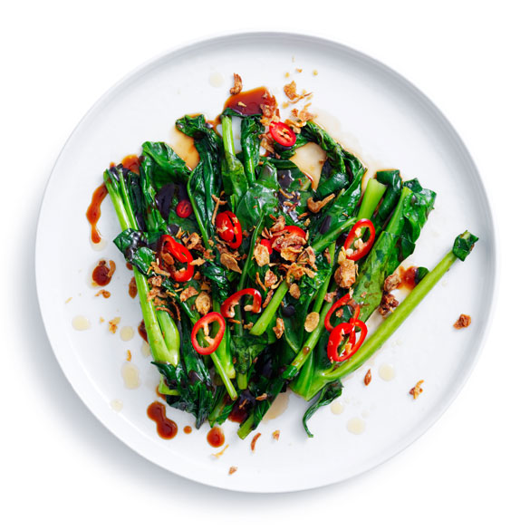 Fresh, quick, and healthy – Try our Yum Cha Chinese broccoli with oyster sauce.