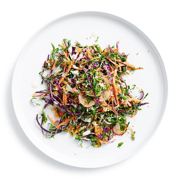 Fresh, quick, and healthy – Try our kale slaw.