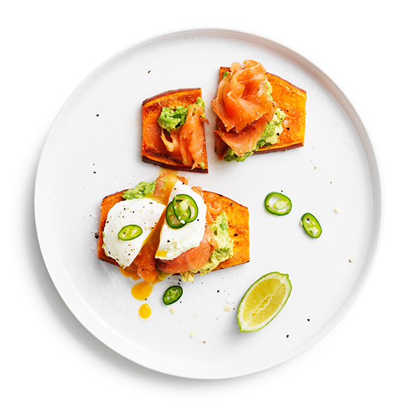 Sweet potato toast make for a delicious and easy snack or even breakfast, especially if you're trying to avoid gluten or grains.